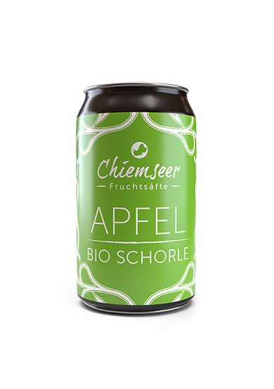 Chiemseer Fruchtsäfte – Bio Schorle Apfel naturtrüb - DOSE