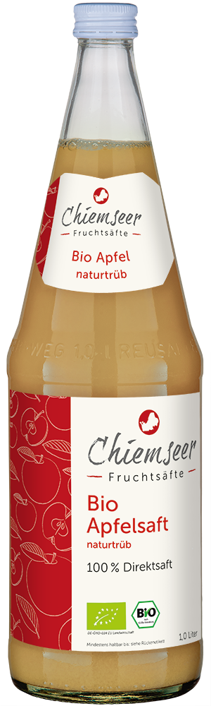 BIO Apfelsaft naturtrüb | Chiemseer Fruchtsäfte