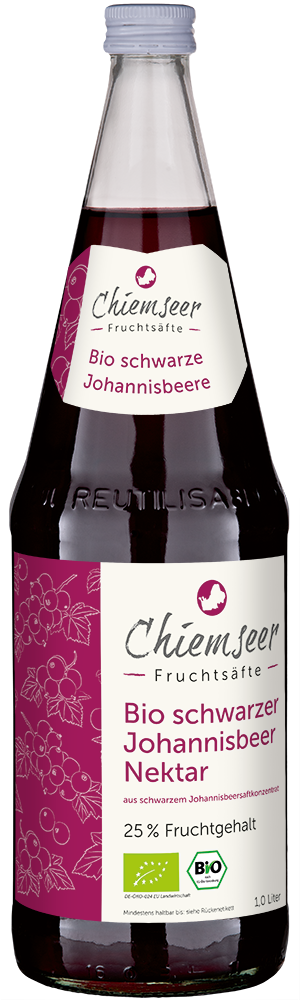 BIO schwarzer Johannisbeer Nektar | Chiemseer Fruchtsäfte