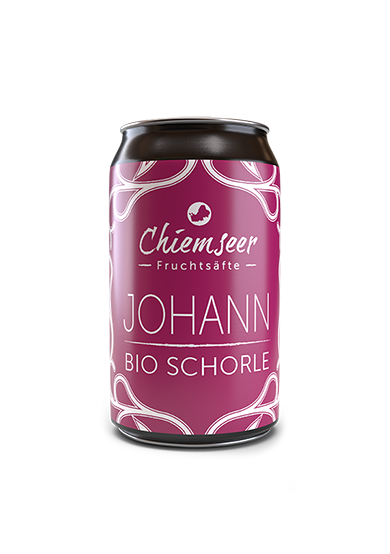 Chiemseer Fruchtsäfte – Bio Schorle Johann - DOSE