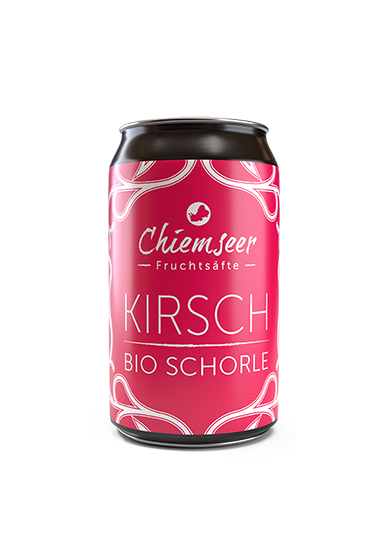 Chiemseer Fruchtsäfte – Bio Schorle Kirsch - DOSE