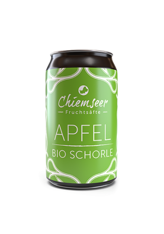 Chiemseer Fruchtsäfte – Bio Schorle Apfel naturtrüb - DOSE