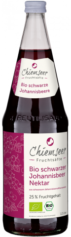 BIO schwarzer Johannisbeer Nektar | Chiemseer Fruchtsäfte