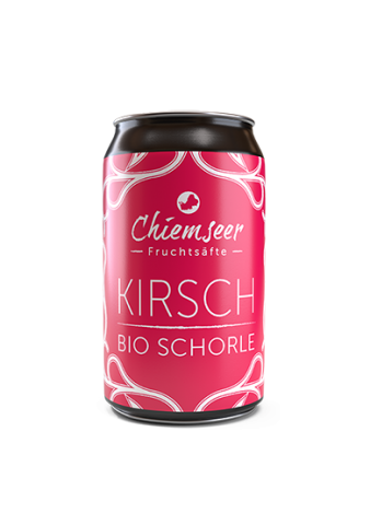 Chiemseer Fruchtsäfte – Bio Schorle Kirsch - DOSE